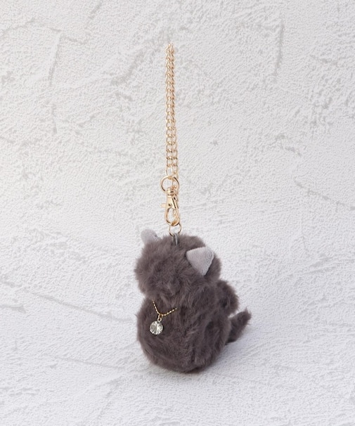 【あったか】ネコファー グローブホルダー