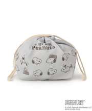 SNOOPY ランチ巾着 フェイス