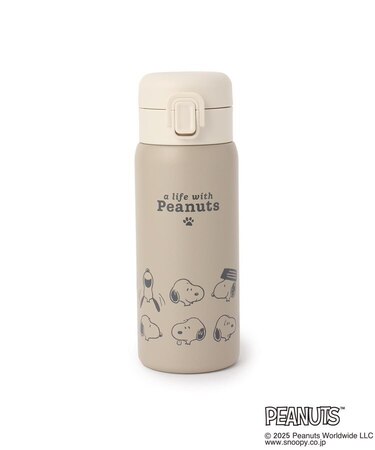 SNOOPY ワンプッシュステンレスボトル 350ml