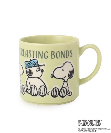 SNOOPY 木箱入マグ 350ml