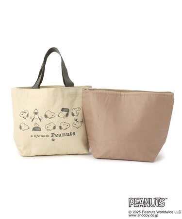 SNOOPY ランチバッグ フェイス