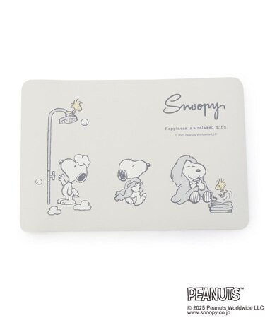 SNOOPY ソフト珪藻土マット