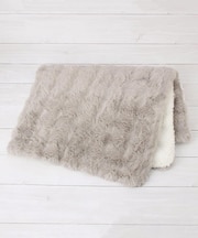 【あったか】バブルボア ブランケット S