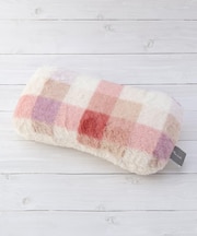 ブロックチェック 腰当てクッション