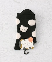 ◆ドットネコクルーソックス