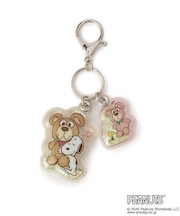 ◆SNOOPY 2連エアーキーホルダー