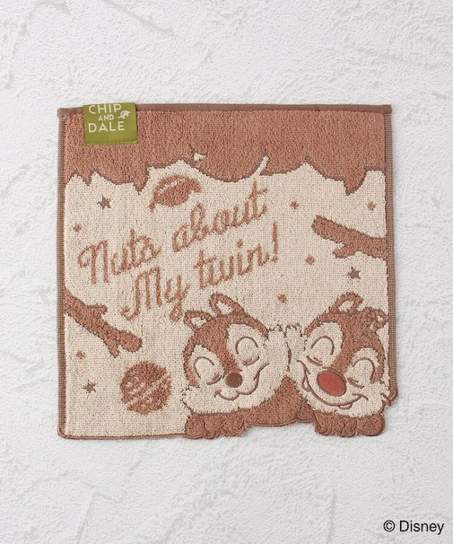 ◆ディズニー 『チップ＆デール』 タオルハンカチ ドリーミーナッツ