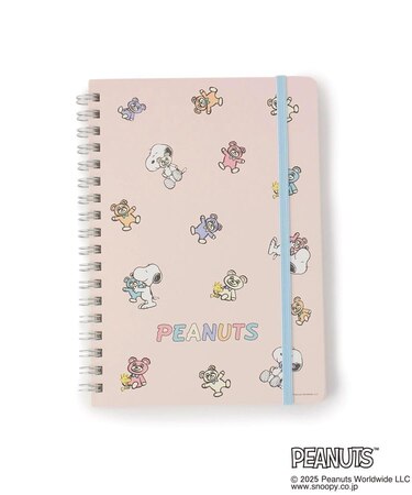 ◆SNOOPY Wリングノート B6