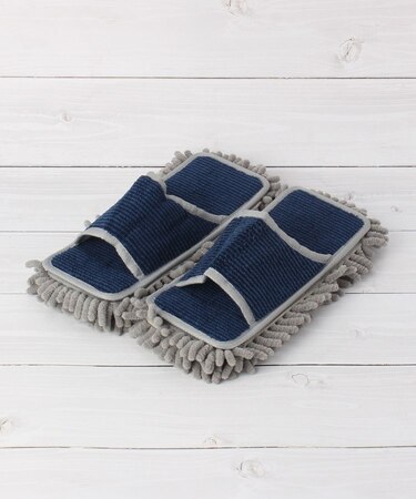 角にピタっと モップスリッパ