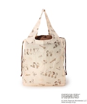 SNOOPY 底板付きエコバッグ