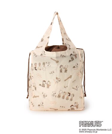 SNOOPY 底板付きエコバッグ