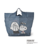 SNOOPY 底板付きエコバッグ mini