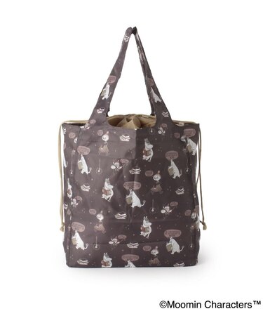 MOOMIN 底板付きエコバッグ ワイド