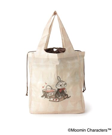 MOOMIN 底板付きエコバッグ ワイド