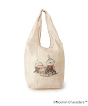 MOOMIN カラビナ付き底マチエコバッグ