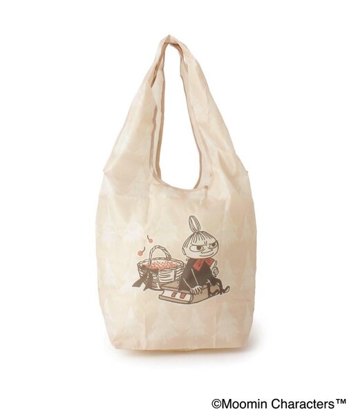 MOOMIN カラビナ付き底マチエコバッグ