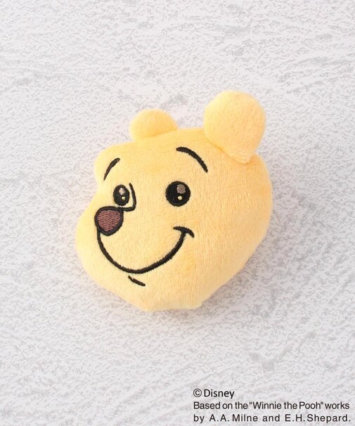 ディズニー 『くまのプーさん』 ぬいクリップバッジ キラキラ