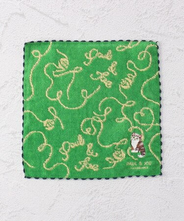 ◆PAUL & JOE タオルハンカチ ネコ