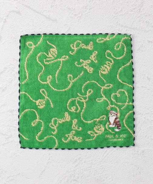 ◆PAUL & JOE タオルハンカチ ネコ