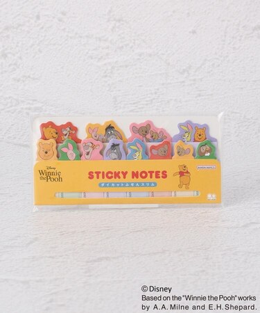 ◆ディズニー 『くまのプーさん』 ダイカット付箋スリム