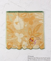 ◆ディズニー 『くまのプーさん』 タオルハンカチ ナチュラハニー