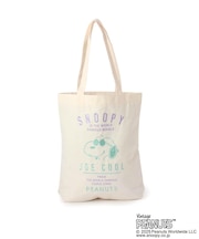 SNOOPY 刺繍トートバッグ