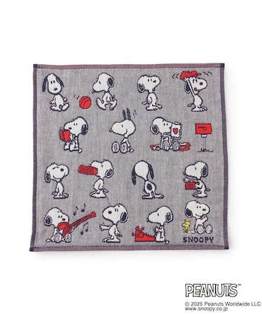 ◆SNOOPY 3重ガーゼミニタオル