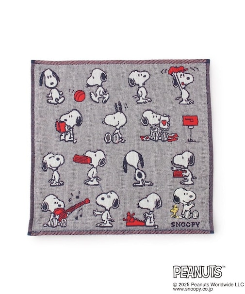 ◆SNOOPY 3重ガーゼミニタオル
