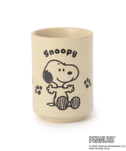 SNOOPY 湯呑 あしあと 280ml