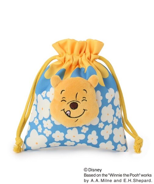 ディズニー 『くまのプーさん』 ぬい巾着 ペロリ