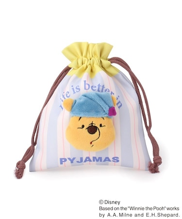 ディズニー 『くまのプーさん』 ぬい巾着 パジャマ