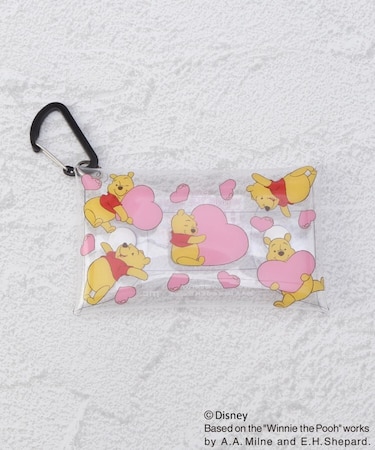 ◆【先行販売】ディズニー 『くまのプーさん』クリアマルチケースS ハート