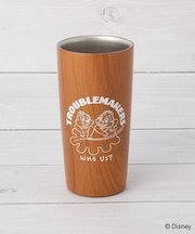 ディズニー 『チップ&デール』 ステンレスタンブラー 木目風