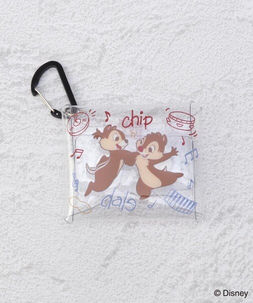 ◆【先行販売】ディズニー 『チップ＆デール』 クリアマルチケースSS