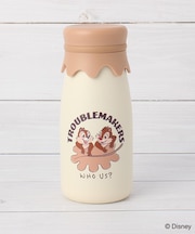 ディズニー 『チップ＆デール』 牛乳瓶風ステンレスボトル 320ml