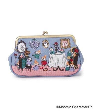 MOOMIN 畳刺繍ペンポーチ がま口