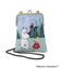 MOOMIN 畳刺繍縦型ペンポーチ がま口