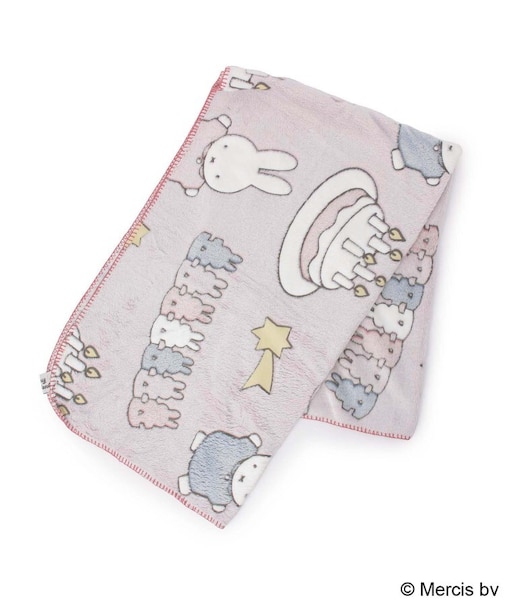 【あったか】Dick Bruna miffy ファニーブランケット M