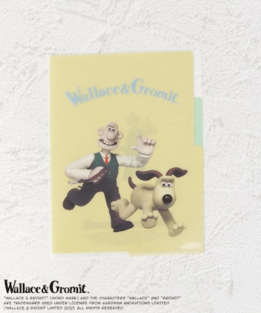 ◆ウォレスとグルミット ポケットクリアファイル A5