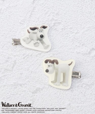 ◆ウォレスとグルミット 前髪クリップ