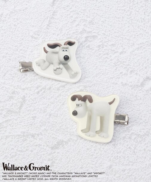 ◆ウォレスとグルミット 前髪クリップ