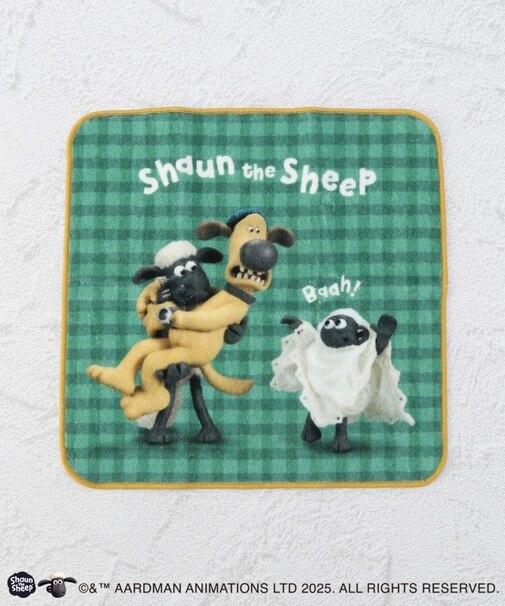 ◆ひつじのショーン プリントハンカチ オーサム