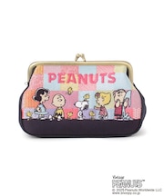 SNOOPY 畳刺繍ペンポーチ がま口