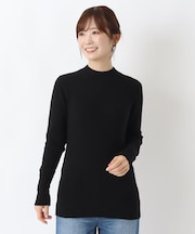 綿フライスニットプルオーバー