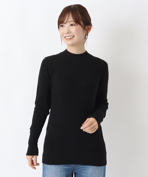 綿フライスニットプルオーバー