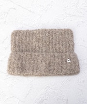 【あったか】ネコミミブークレー ニットワッチ