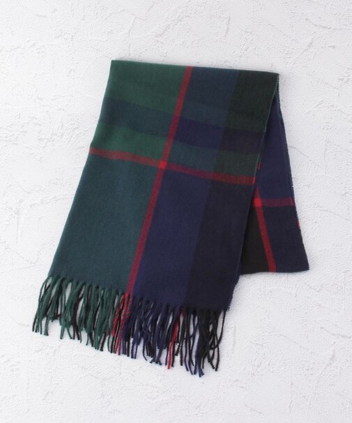 【あったか】ビタートーン チェックストール