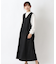 Vあき ロング丈ノースリーブワンピース