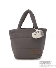 SNOOPY チャーム付きミニトート