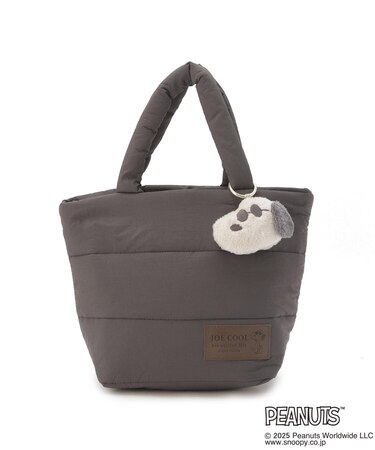 SNOOPY チャーム付きミニトート